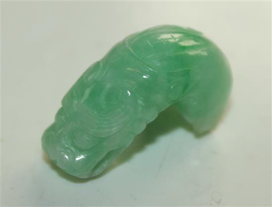 Natural Jade - dragons head